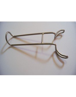 Doppio Lip Retractor: Universal Stainless Steel Instrument, 17cm Length