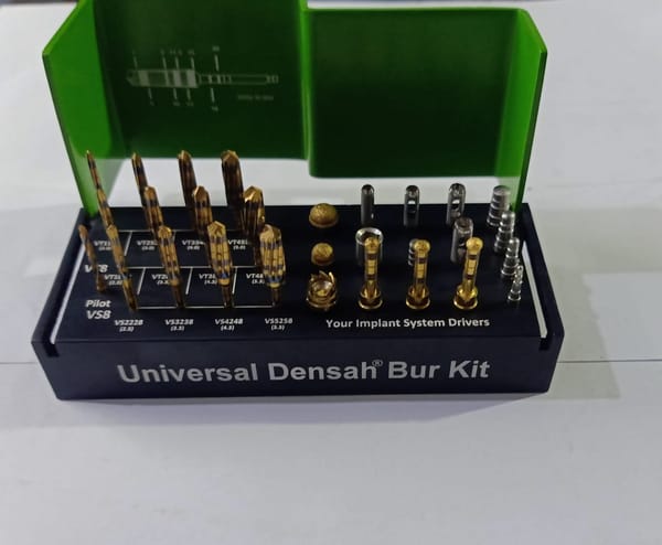 Versatile Precision: Universal Densah Bur Kit for Dental Excellence