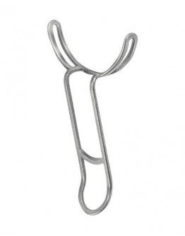 Stainless Steel Lip Doppio: Universal 17cm Retractor for Surgical Precision – Absolute Sport Srl Skeema Dental Italia, Surgical Hand Instruments