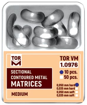 Sektionale Konturmatrizen Medium 1.0976 (50 Stk.)