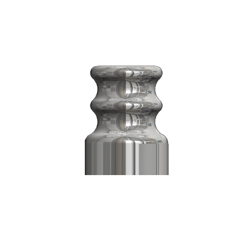 Titanmagnetics® Abformpfosten T-Line D5,8/H7,5 Universal A.00.02.T750