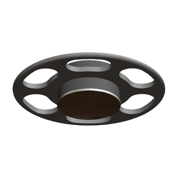 Titanmagnetics® Epithesenmagnet X-Line D4,8/H2,65 Universal mit Retentionsring U.00.02.X265