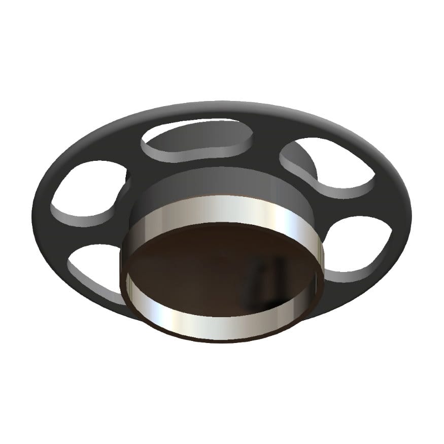 Titanmagnetics® Prothesenmagnet Z-Line D5,8/H3,15 Universal mit Kragen und Retentionsring U.00.02.Z315K – steco-system-technik GmbH & Co. KG, Other