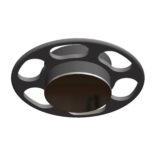 Obturator-Gegenmagnet Z-Line mit Retentionsring (für Silikon)