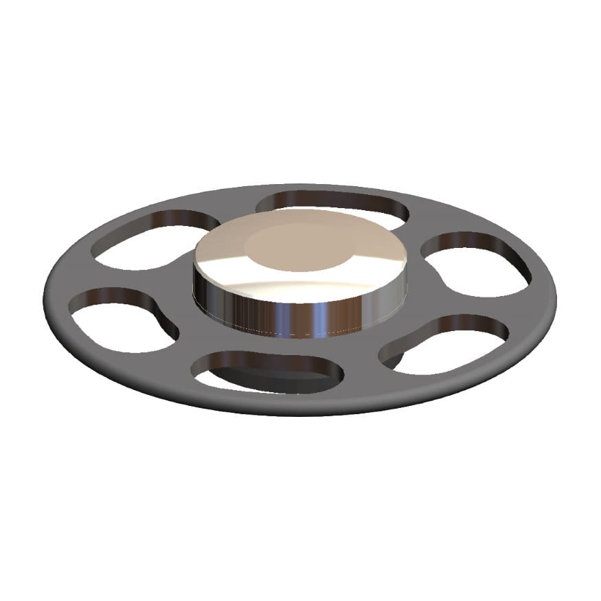 Titanmagnetics® Obturatormagnet X-Line D4,8/H2,5 Universal mit Retentionsring V.00.02.X250 – steco-system-technik GmbH & Co. KG, Other