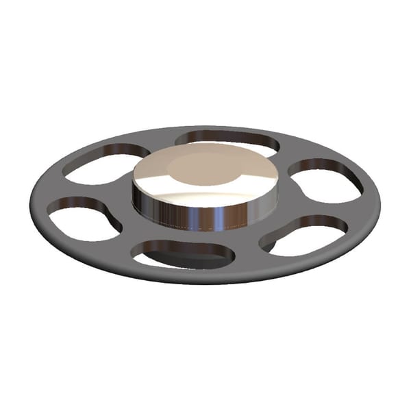 Aimant obturateur X-Line avec anneau de rétention (pour silicone)