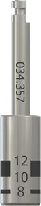 Guided Adapter for Tap, FIBA, H2, handpiece, stainless steel