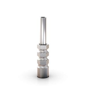 Abdruckschiene für Mikroimplantate mit offenem Tablett (Non-Engage)