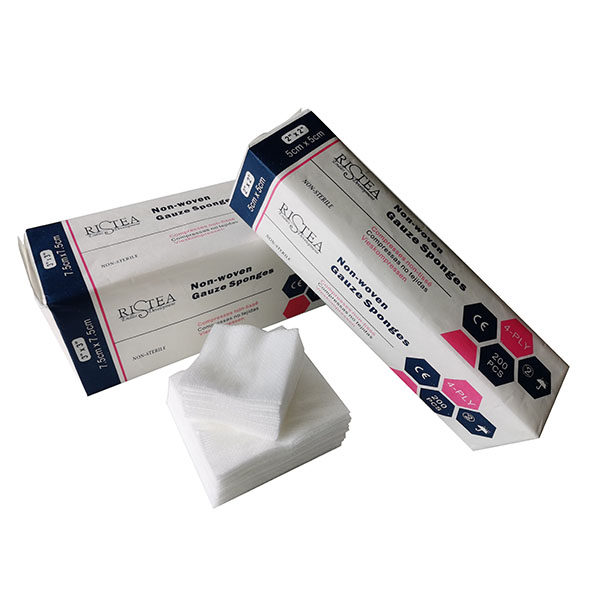 Non-woven Sponges 200 pcs/pk