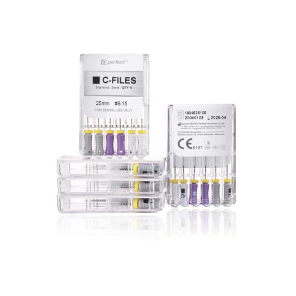 Endo Handfeilen C-Feilen 6 Stück / Packung