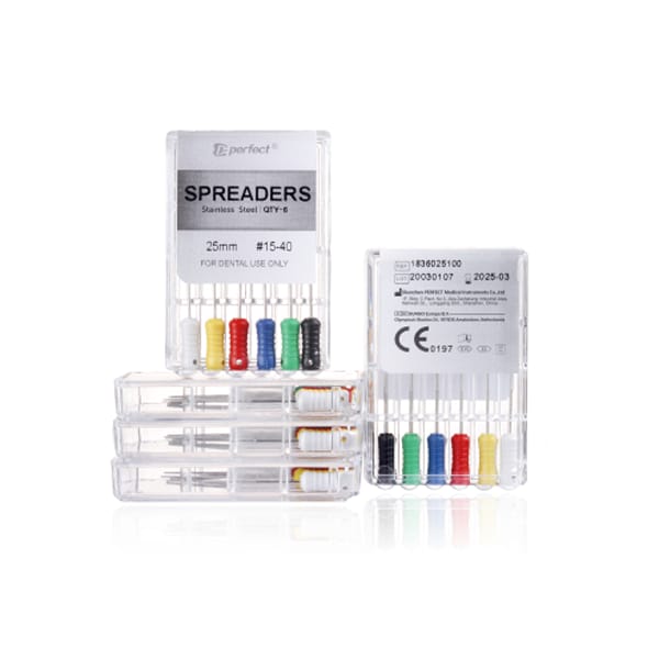 Endo Hand-use Spreaders 6 pcs/pk