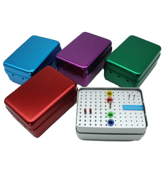 120-holes Bur Disinfection Box – each – THOMSEN DENTAL PTY LTD, Bur Stands