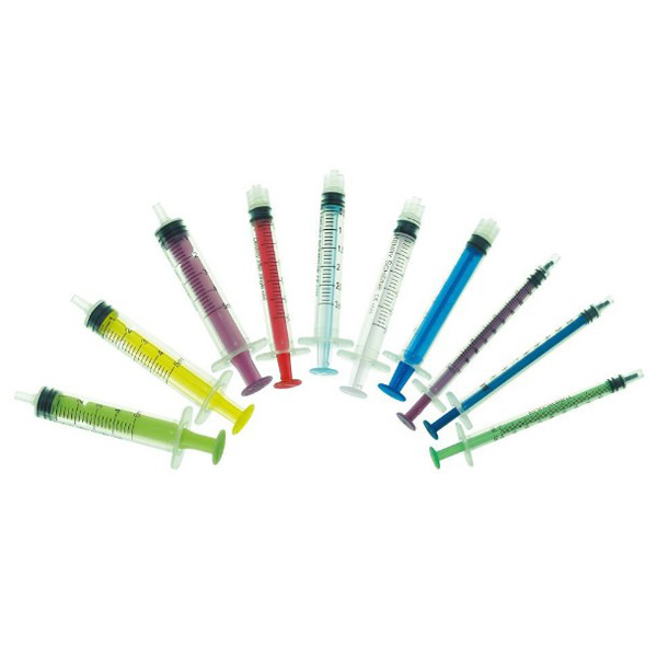 Luer-Lock Endospülspritze 3 ml – blau (nicht steril) 100 Stück/Pkg.