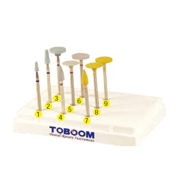 Kit de finition et de polissage pour zircone – THOMSEN DENTAL PTY LTD, Polishers