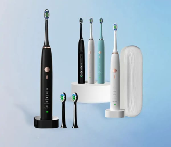 Brosse à Dents Électrique Intelligente avec Boîte de Rangement