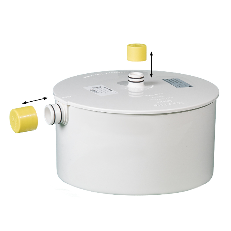 Amalgam separator for semi-dry suction RCT1