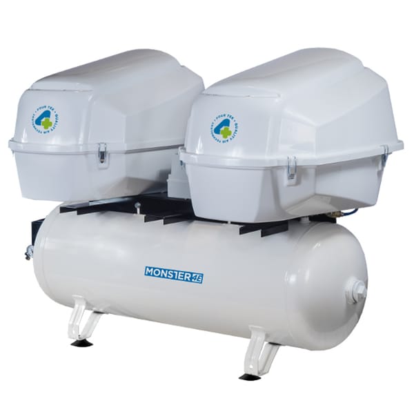 Compressore silenziato con essiccatore MONSTER 4E