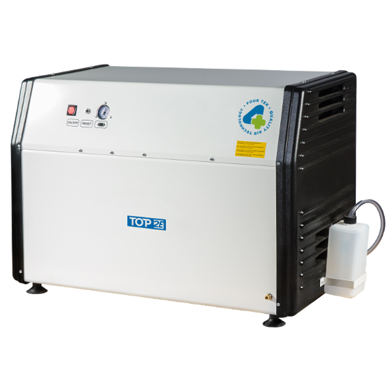 Silent compressor with dryer TOP 2E – 4TEK SRL, Compressors & Suction Systems