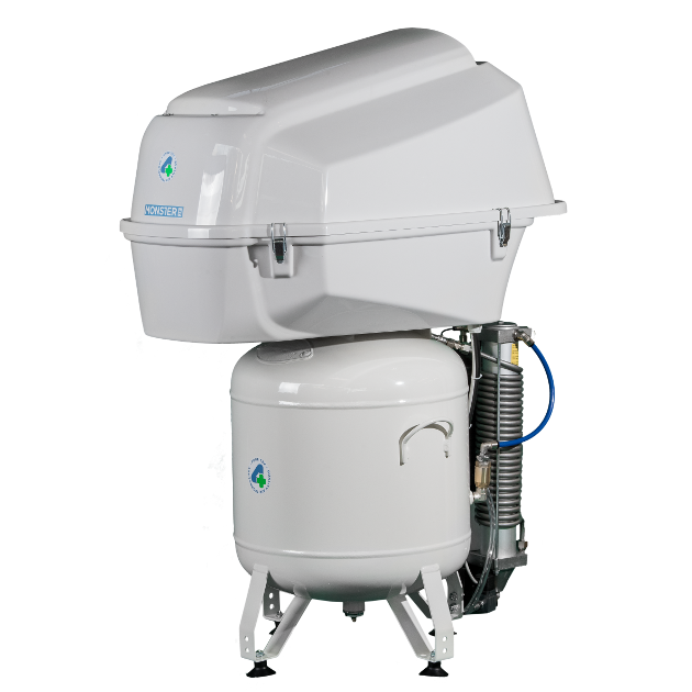 Schallgedämpfter Kompressor Mit Trocknung MONSTER 3E – 4TEK SRL, Compressors & Suction Systems
