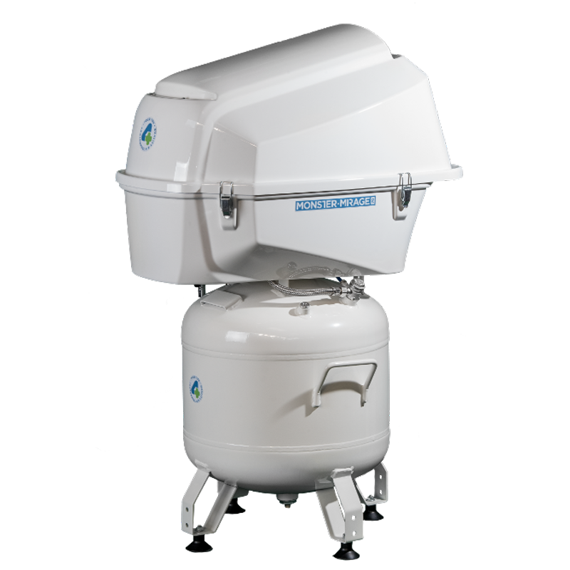 Schallgedämpfter Kompressor 40 Liter MOMIR 134 – 4TEK SRL, Compressors & Suction Systems