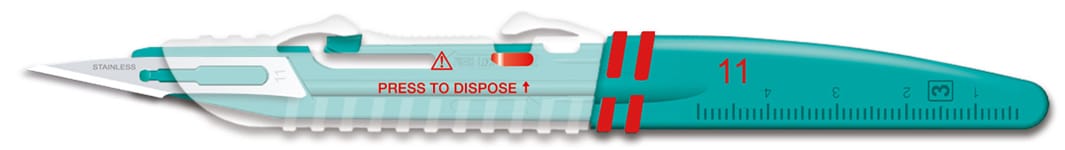 Safety Scalpel – KIATO Plus Surgical Safety Scalpel – Aditya Dispomed Products Pvt. Ltd., Scalpels and Accessories