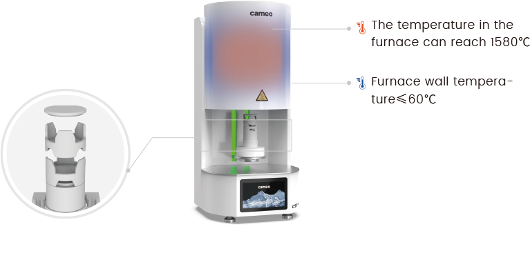 Aidite CSF-400 Rapid Sintering Furnace