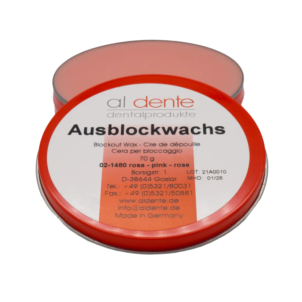 Blockout wax pink, 70 g