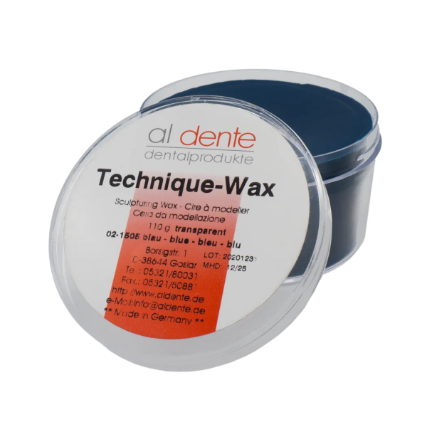Technique Wax - Universal Sculpturing Wax blue transparent, 110 g
