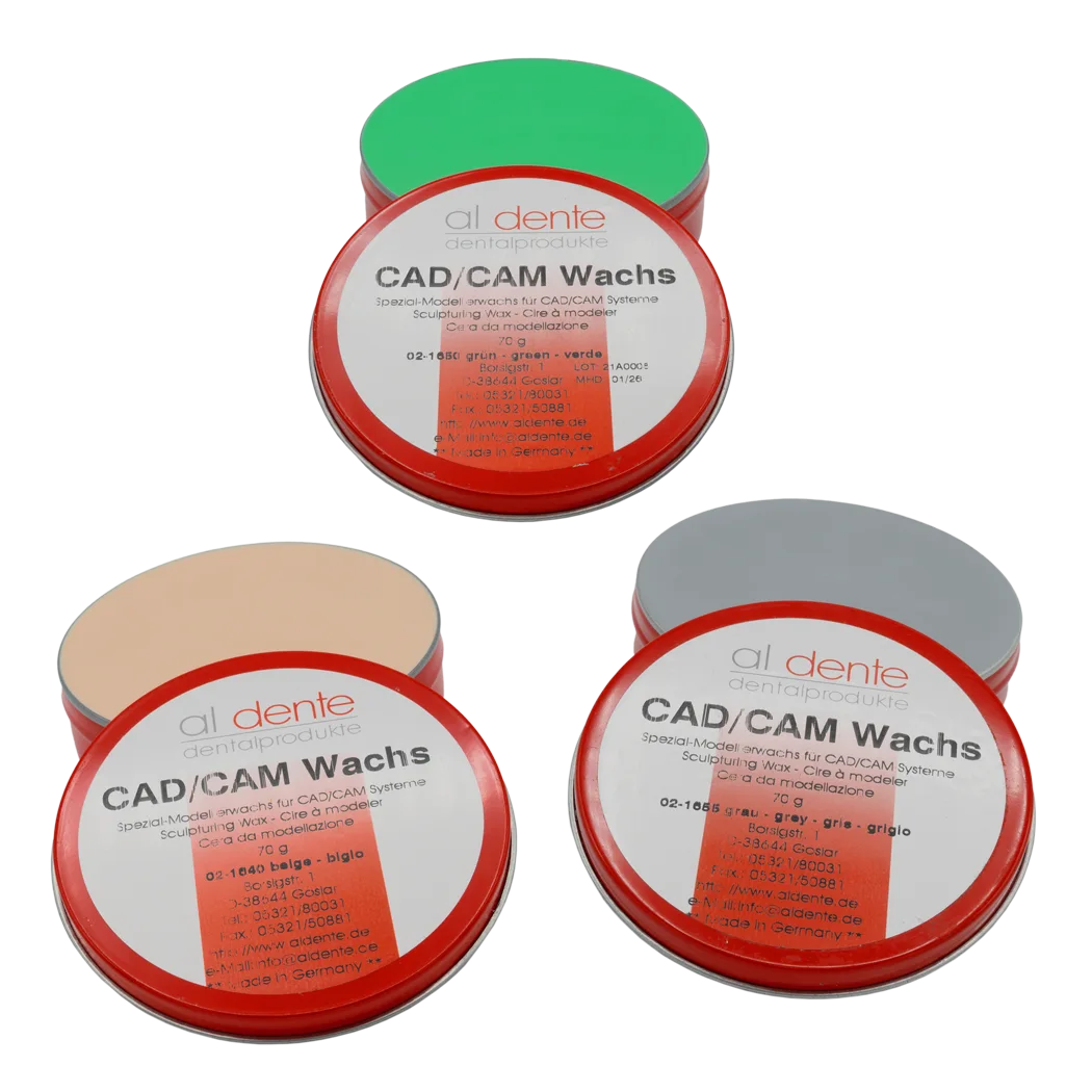 CAD/CAM Sculpturing Wax green, 70 g – al dente Dentalprodukte, Waxes