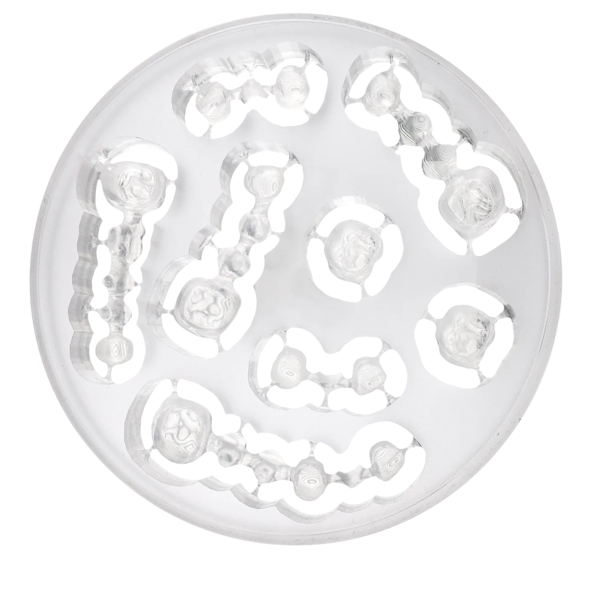 PMMA CAD/CAM Disc "Z" transparent Ø 98,5mm x 14mm, 1 pc. – al dente Dentalprodukte, Discs