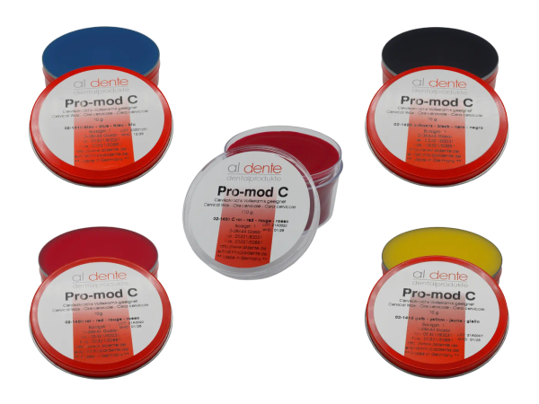 Pro-Mod C - Cervikalwachs red transparent, 70 g