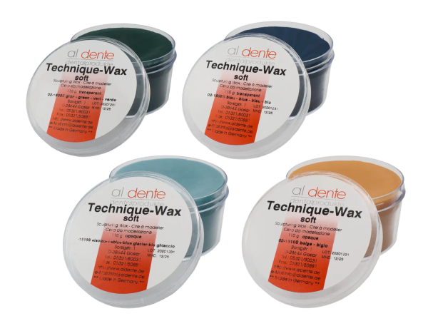 Technique Wax - Universal Sculpturing Wax green transparent soft, 110 g