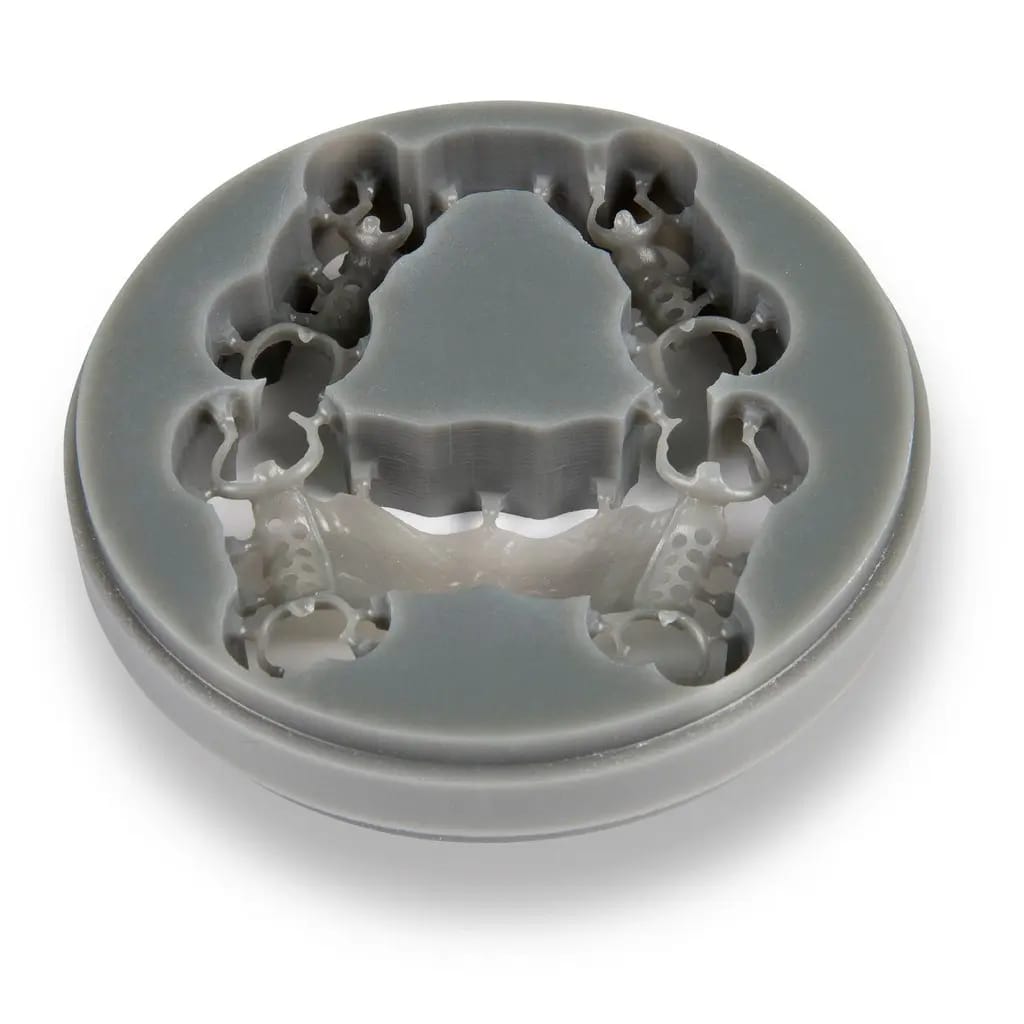 CAD/CAM Wachsscheibe Ø 98,5 mm x 18 mm, 1 Stk. – al dente Dentalprodukte, Ronden