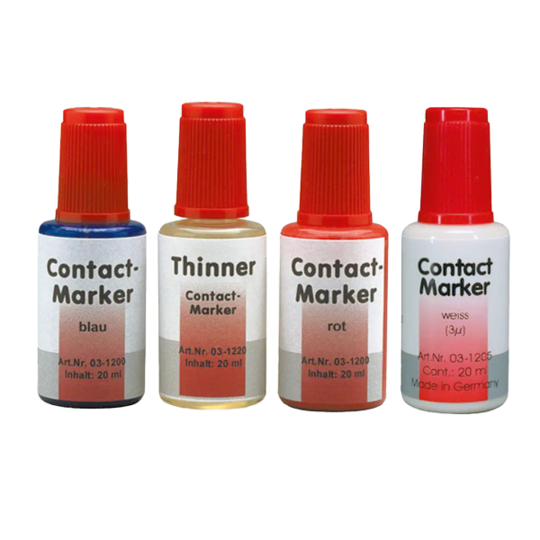 Contact Marker white, 2 x 20 ml