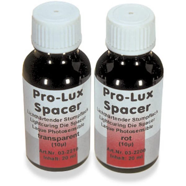 Pro-Lux Spacer red-transparent (10µ), 20 ml