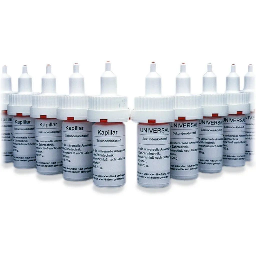 Instant Adhesive Universal, 5x 20 ml – al dente Dentalprodukte, Dental Laboratory Supplies