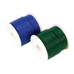 Fil de cire en bobines bleu