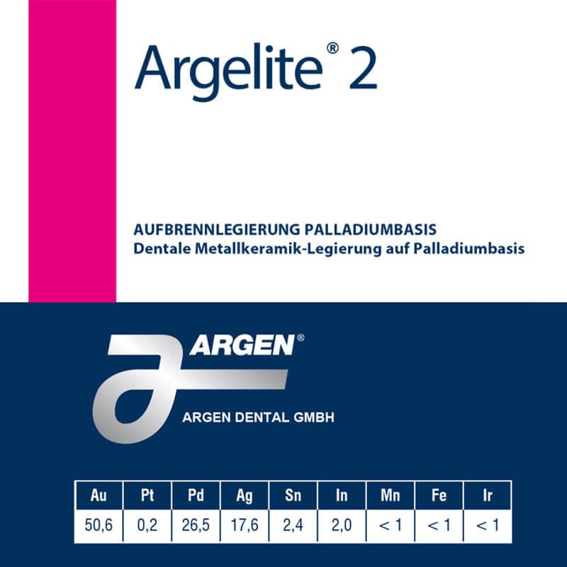 Argelite 2 – ARGEN Dental, Legierungen und Lote