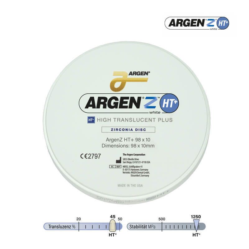 ArgenZ HT⁺ white – ARGEN Dental, Ronden