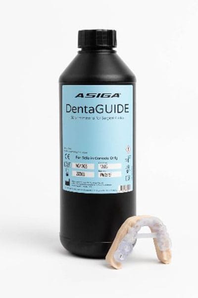 Asiga DentaGUIDE, DentaTRY, and DentaTRAY – Asiga Pty Ltd, Printing Resins