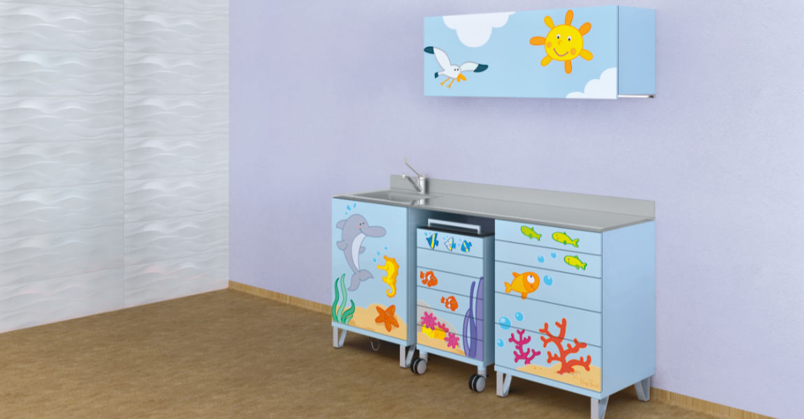 Smile – ASTRA MOBILI METALLICI, Practice Furniture