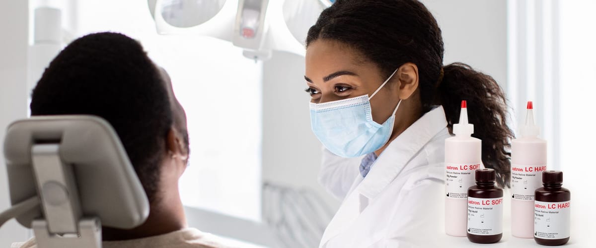 Mélange de rebase dur pour prothèse dentaire – Astron Dental Corp., Resins
