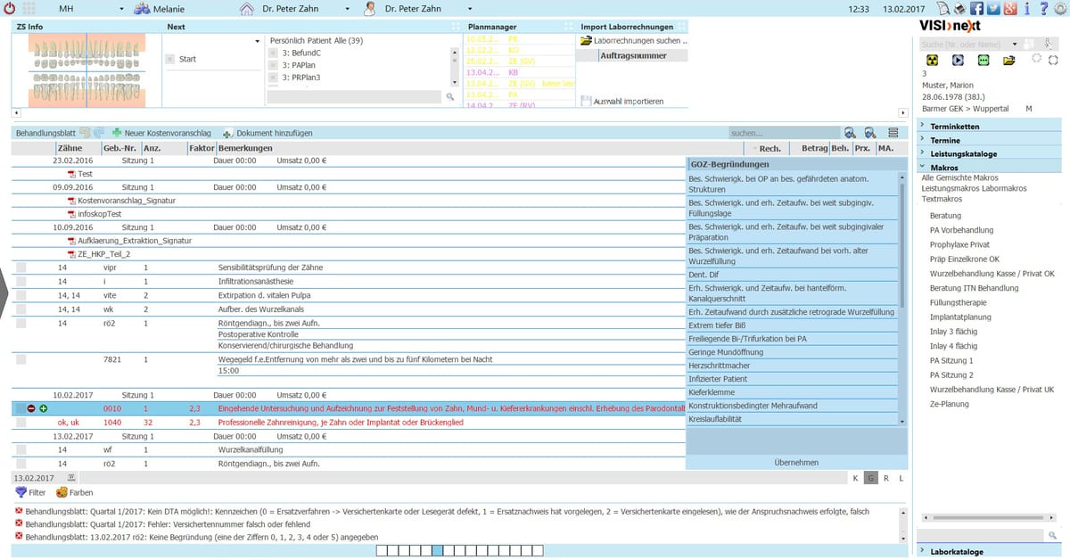 VISInext Praxismanagement Software – BDV, Sonstige Geräte
