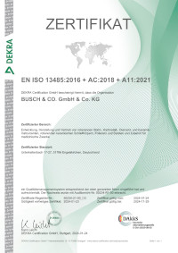 Qualitätsmanagementsystem-Dokumentation – Busch & Co., Ohne Kategorie