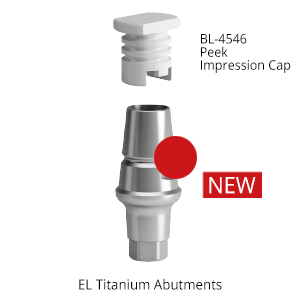 Closed Tray Impression Transfers/Abutments - EL abutments