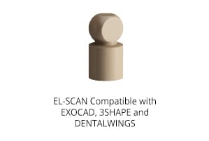Scan Abutments EL/BL – C-TECH IMPLANT srl, Implantatkomponenten & Abutments
