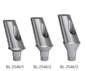 Angled abutments - titanium 25° angled abutments – C-TECH IMPLANT srl, Implantatkomponenten & Abutments