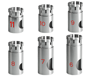 Stop di profondità per frese ø2, 3,5 & 4,3 finestrati – C-TECH IMPLANT srl, Implant Surgical Kits