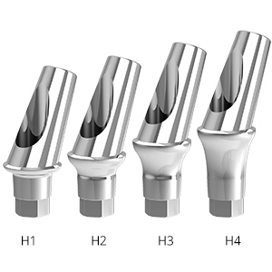 CEC EL 25° Angled Abutments