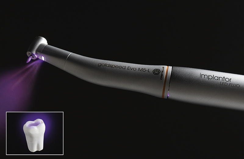 Micromotore odontoiatrico Implantor LED Fluo